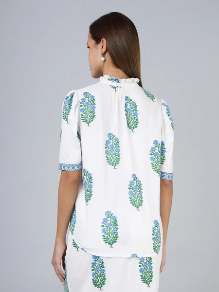 Lajjo Shirt-Blue