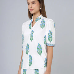 Lajjo Shirt-Blue