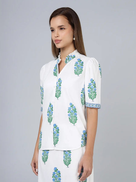 Lajjo Shirt-Blue