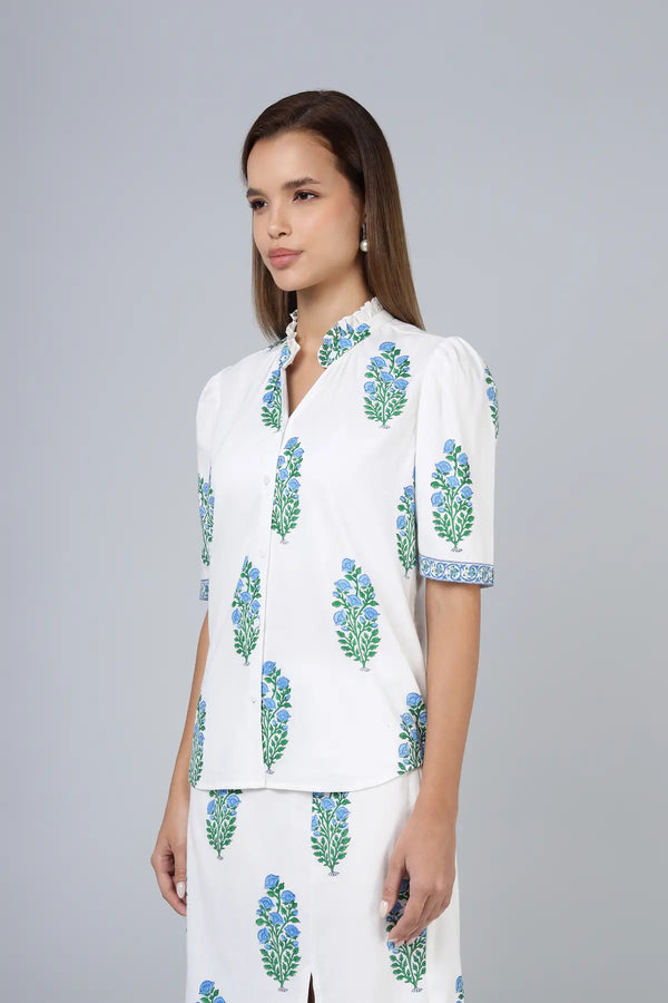 Lajjo Shirt-Blue