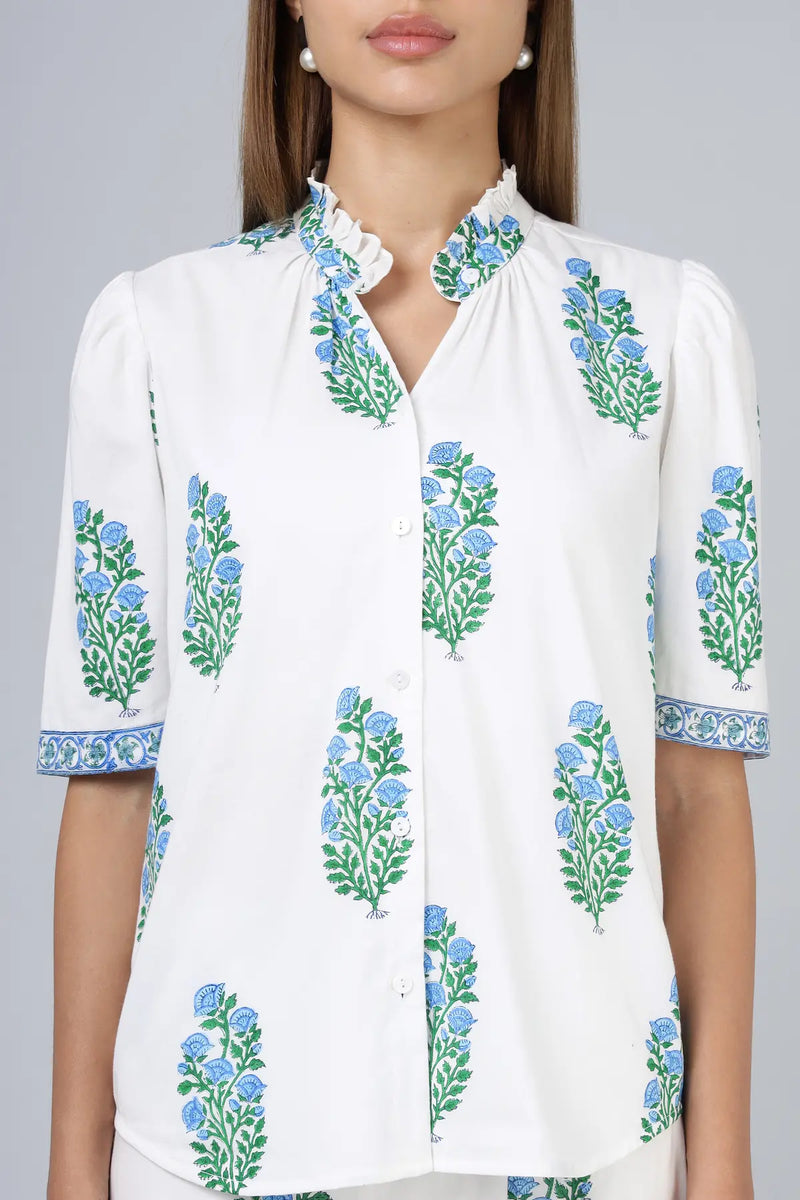 Lajjo Shirt-Blue