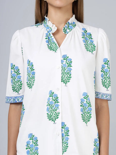 Lajjo Shirt-Blue