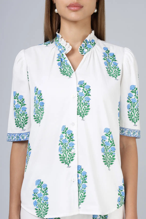 Lajjo Shirt-Blue
