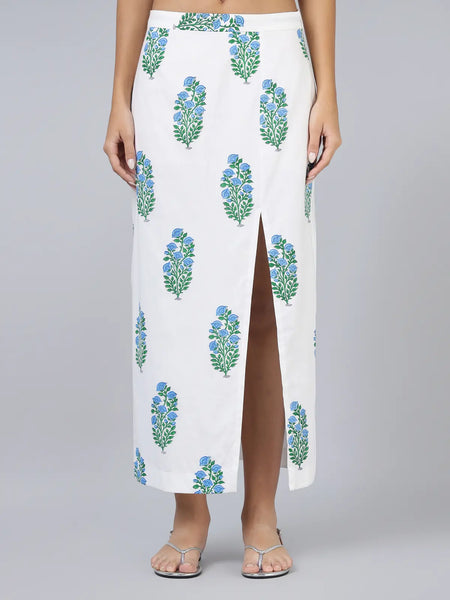 Shanti Skirt- Blue