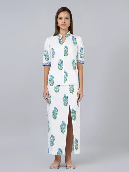 Shanti Skirt- Blue
