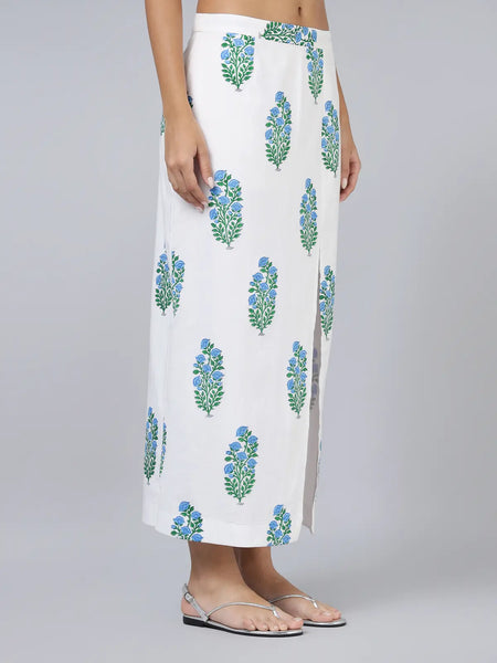 Shanti Skirt- Blue