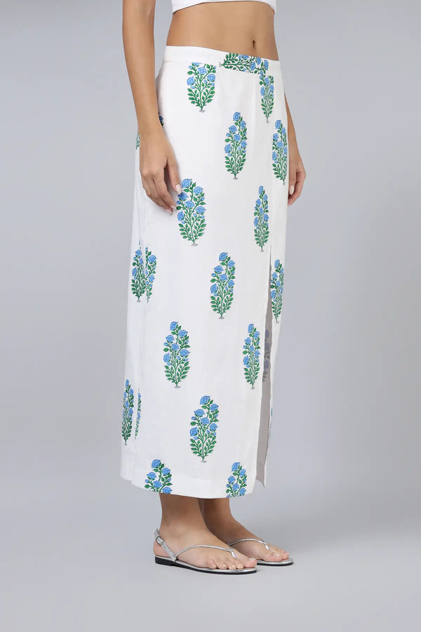 Shanti Skirt- Blue