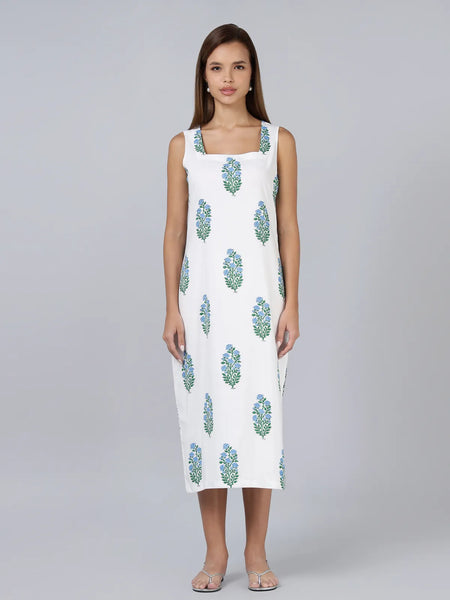 Indri Dress- Blue