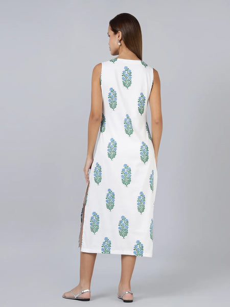 Indri Dress- Blue
