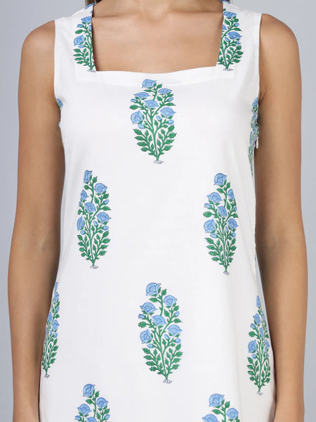 Indri Dress- Blue