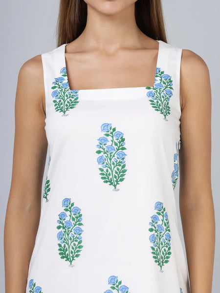 Uma Dress- Blue