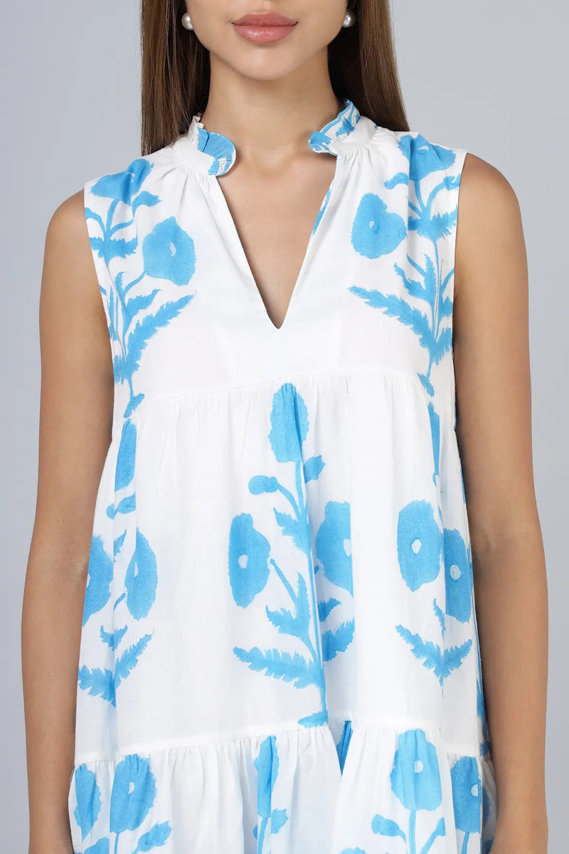 Maya Dress- Sky Blue