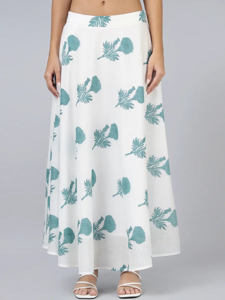 Jamuna Skirt- Teal