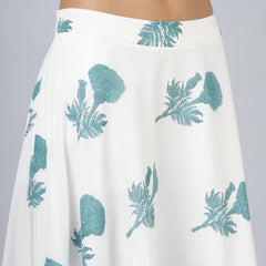 Jamuna Skirt- Teal