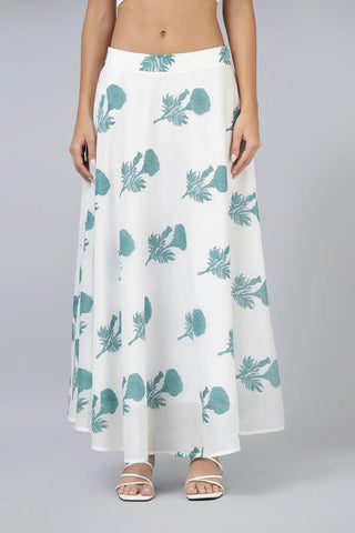 Jamuna Skirt- Teal