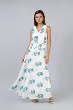 Jamuna Skirt- Teal