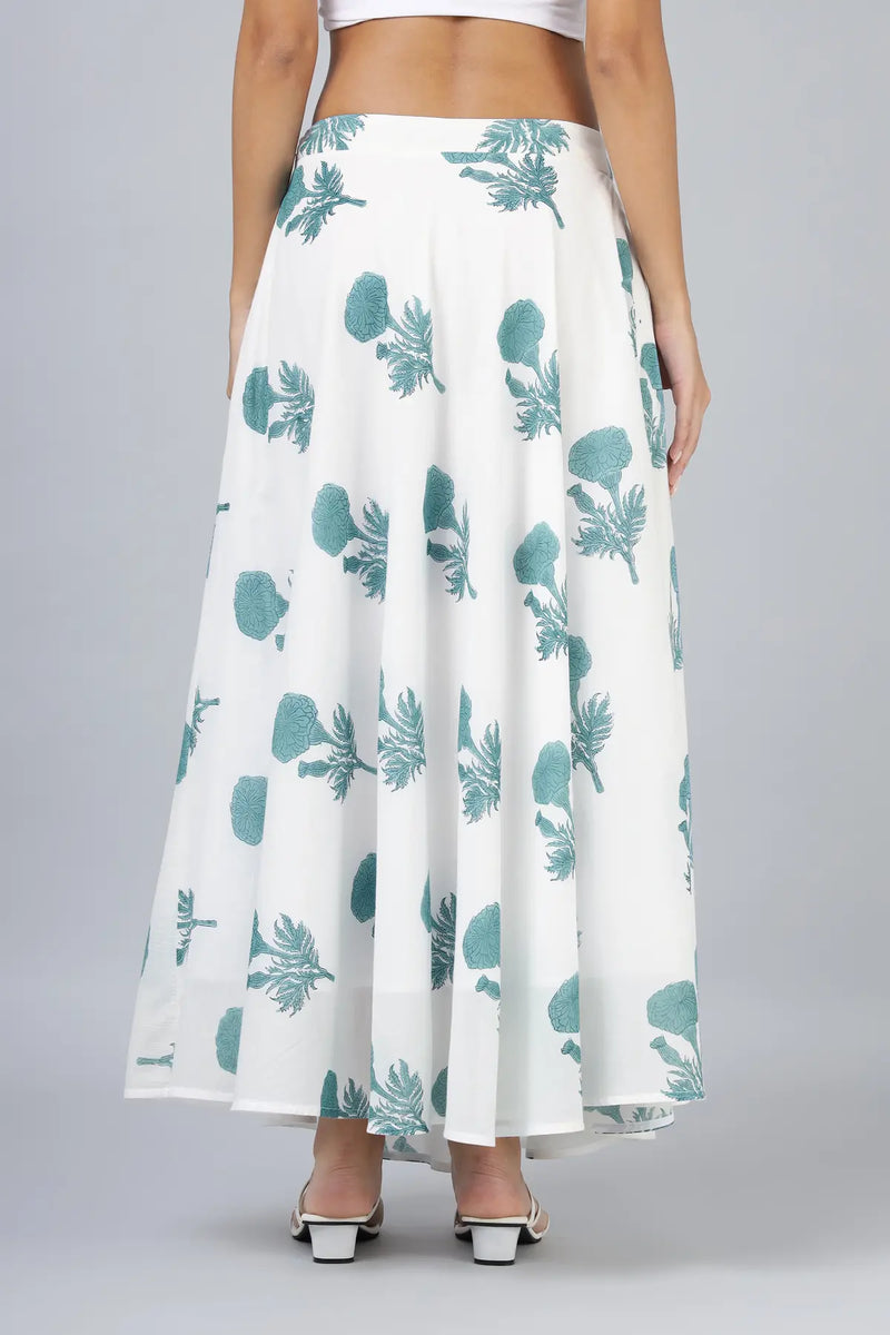 Jamuna Skirt- Teal