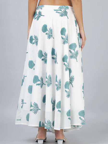Jamuna Skirt- Teal