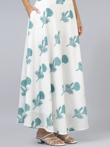 Jamuna Skirt- Teal