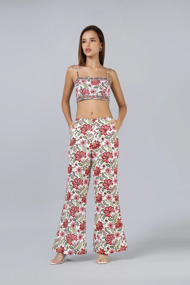 Jugni Pants- Rose