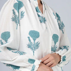 Geeta Shirt- Teal