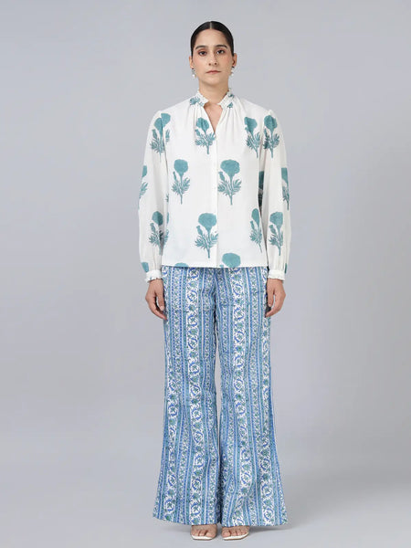 Geeta Shirt- Teal