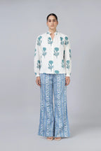 Geeta Shirt- Teal