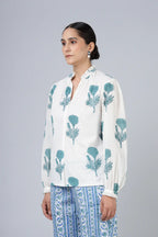 Geeta Shirt- Teal