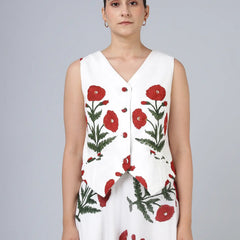 Tilo Waistcoat- Maroon