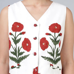 Tilo Waistcoat- Maroon