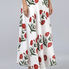 Jamuna Skirt- Maroon