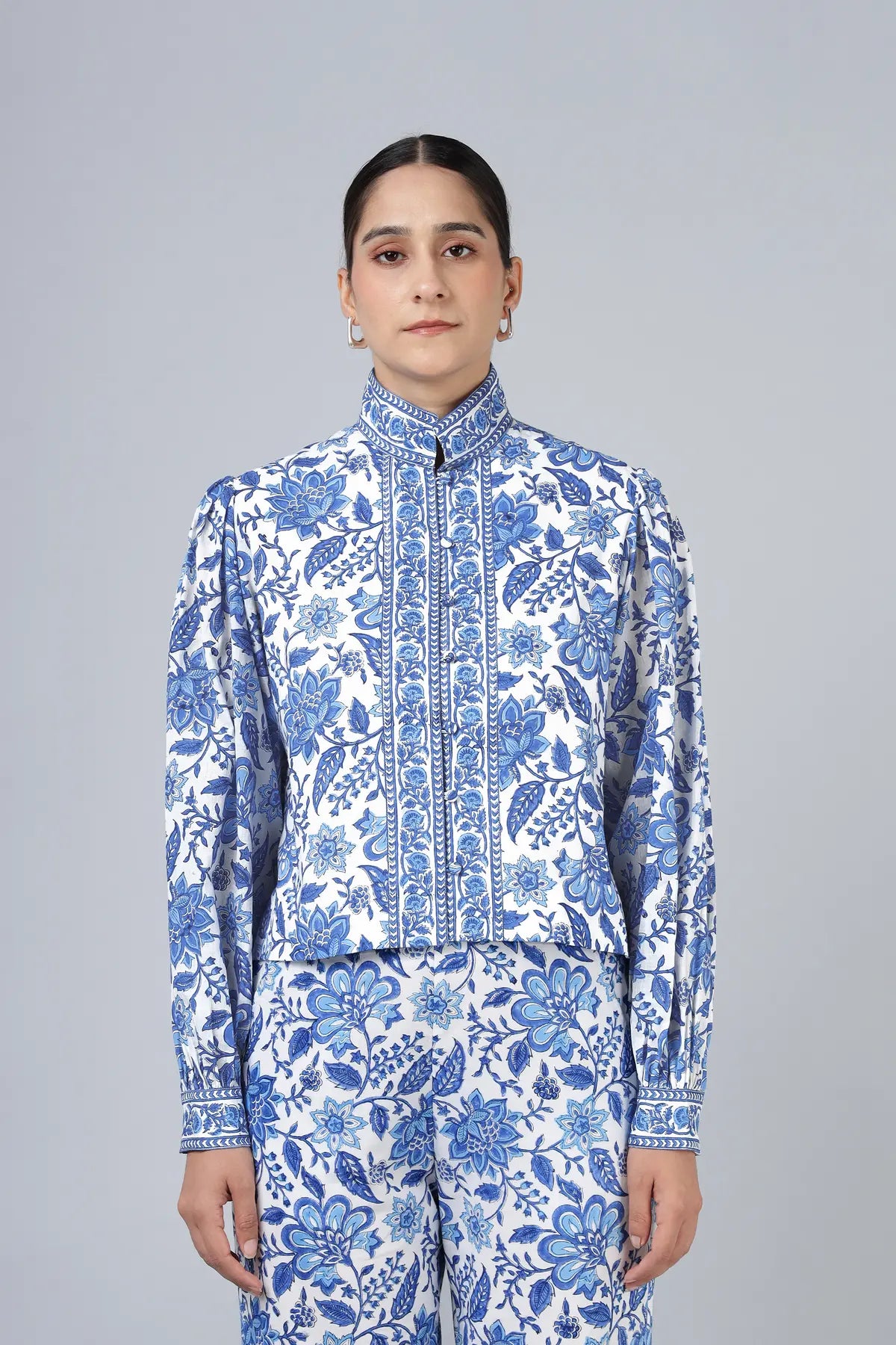 Kesar Shirt- Blue