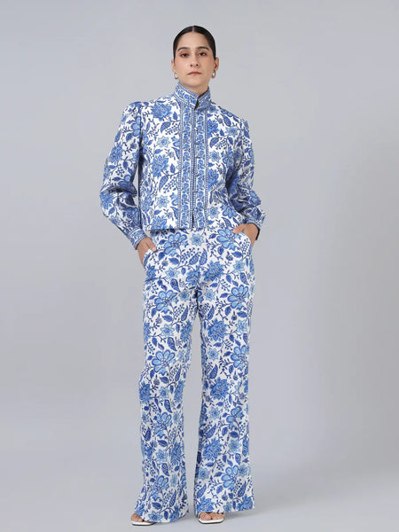 Kesar Shirt- Blue