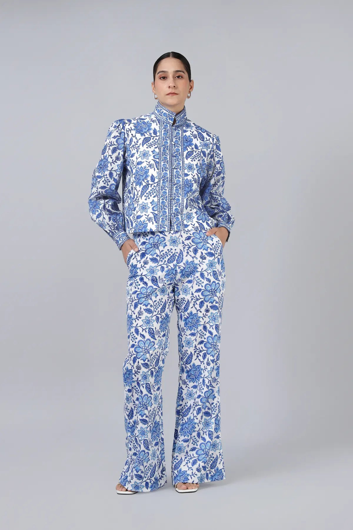 Kesar Shirt- Blue