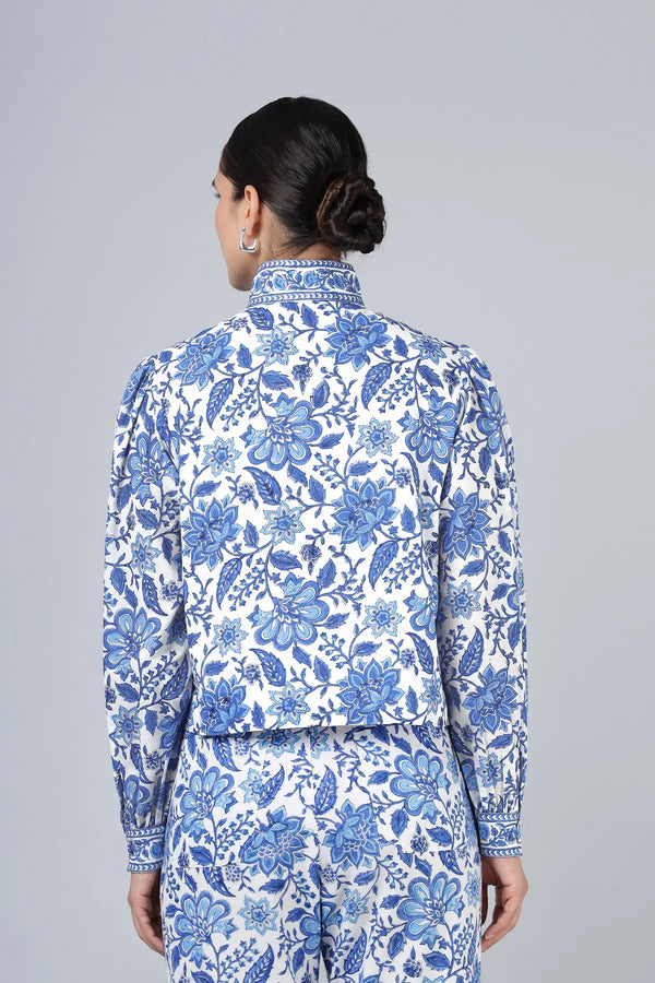 Kesar Shirt- Blue