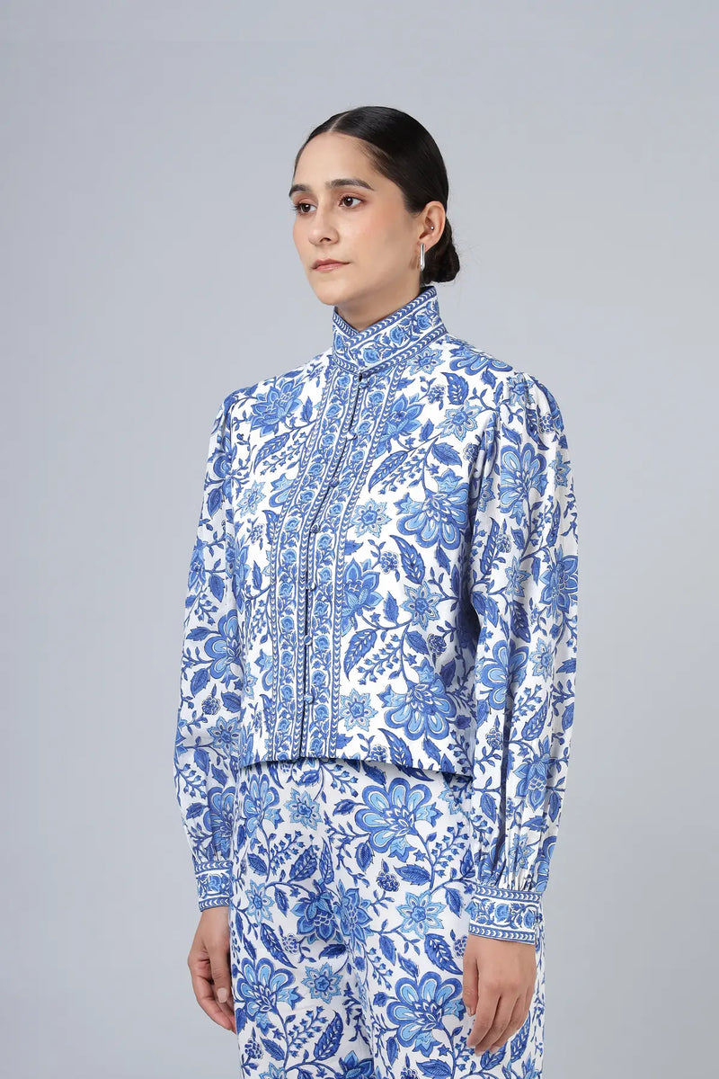 Kesar Shirt- Blue