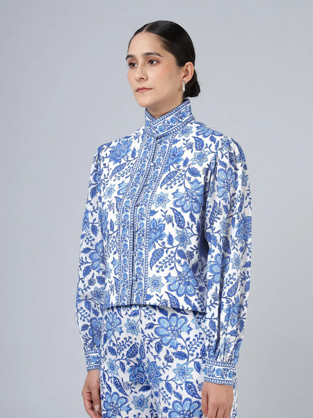 Kesar Shirt- Blue