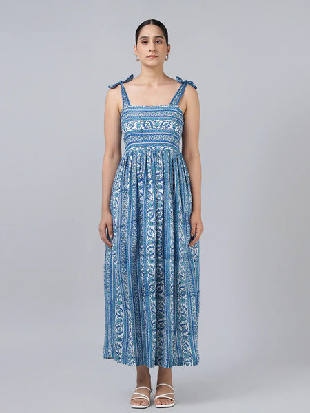 Kaushal Dress- Blue