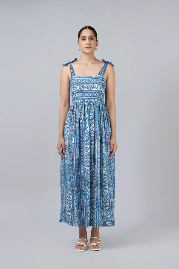 Kaushal Dress- Blue
