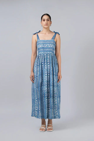 Kaushal Dress- Blue