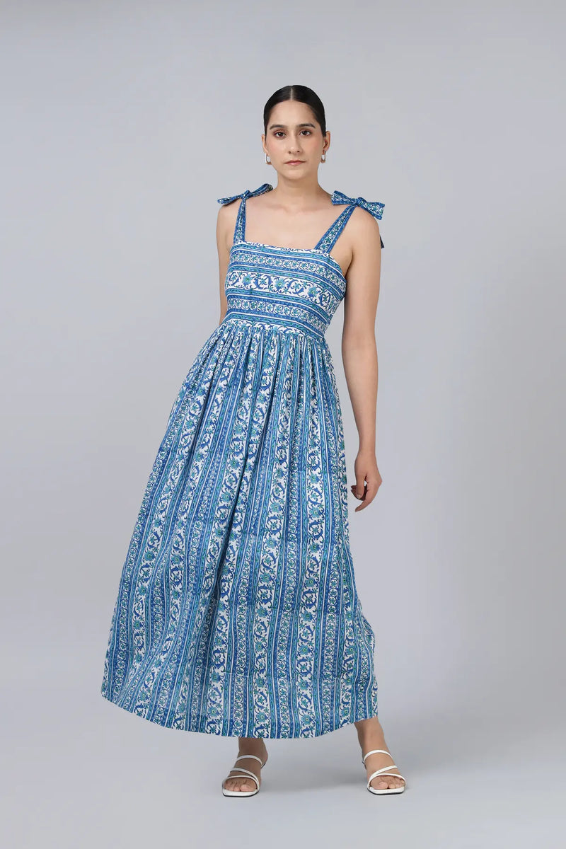 Kaushal Dress- Blue