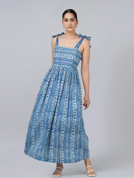 Kaushal Dress- Blue