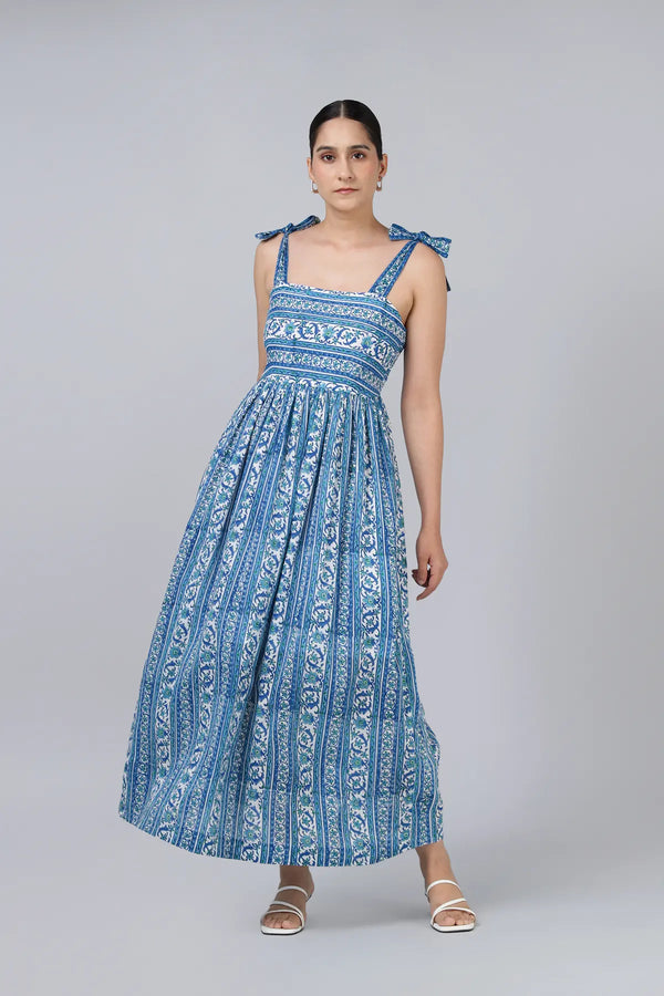 Kaushal Dress- Blue