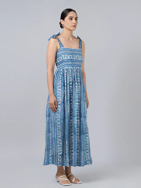 Kaushal Dress- Blue
