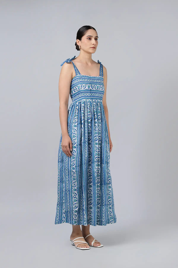 Kaushal Dress- Blue