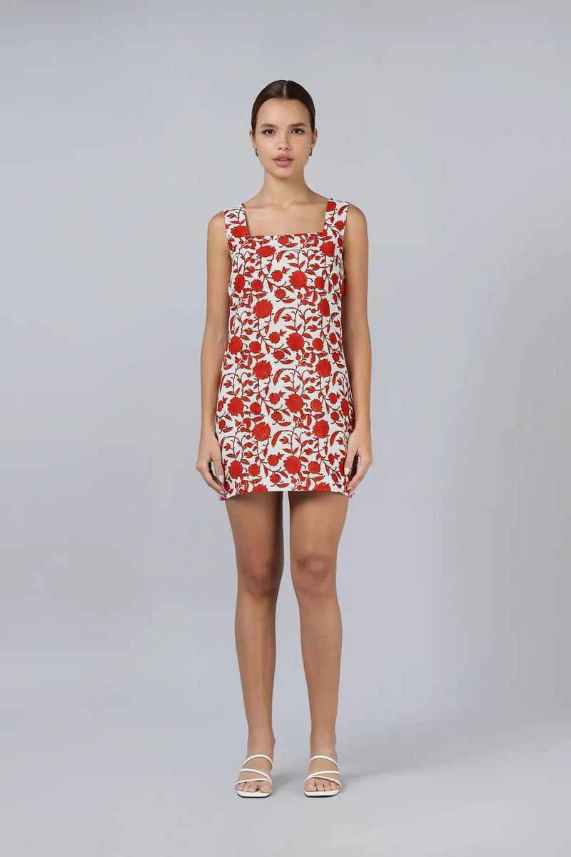 Uma Dress- Red
