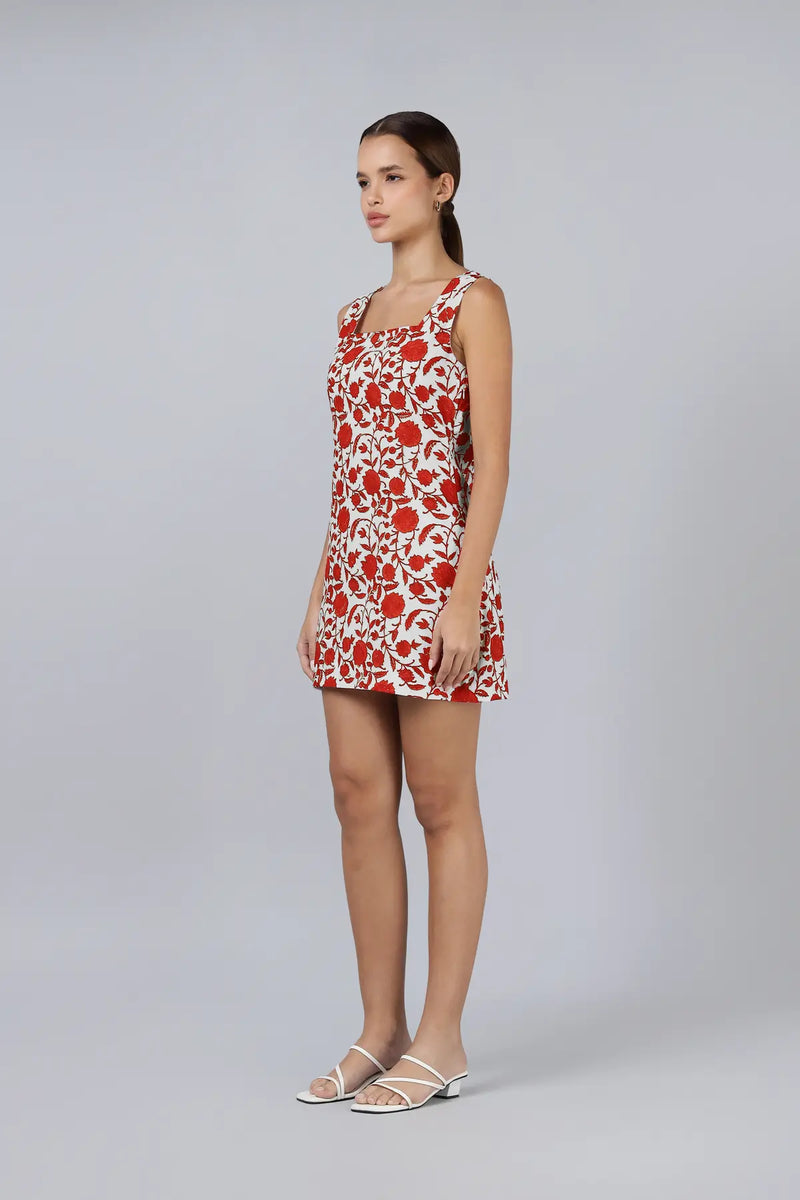 Uma Dress- Red