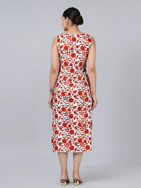 Indri Dress- Red