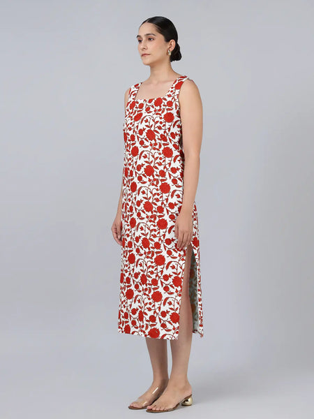 Indri Dress- Red