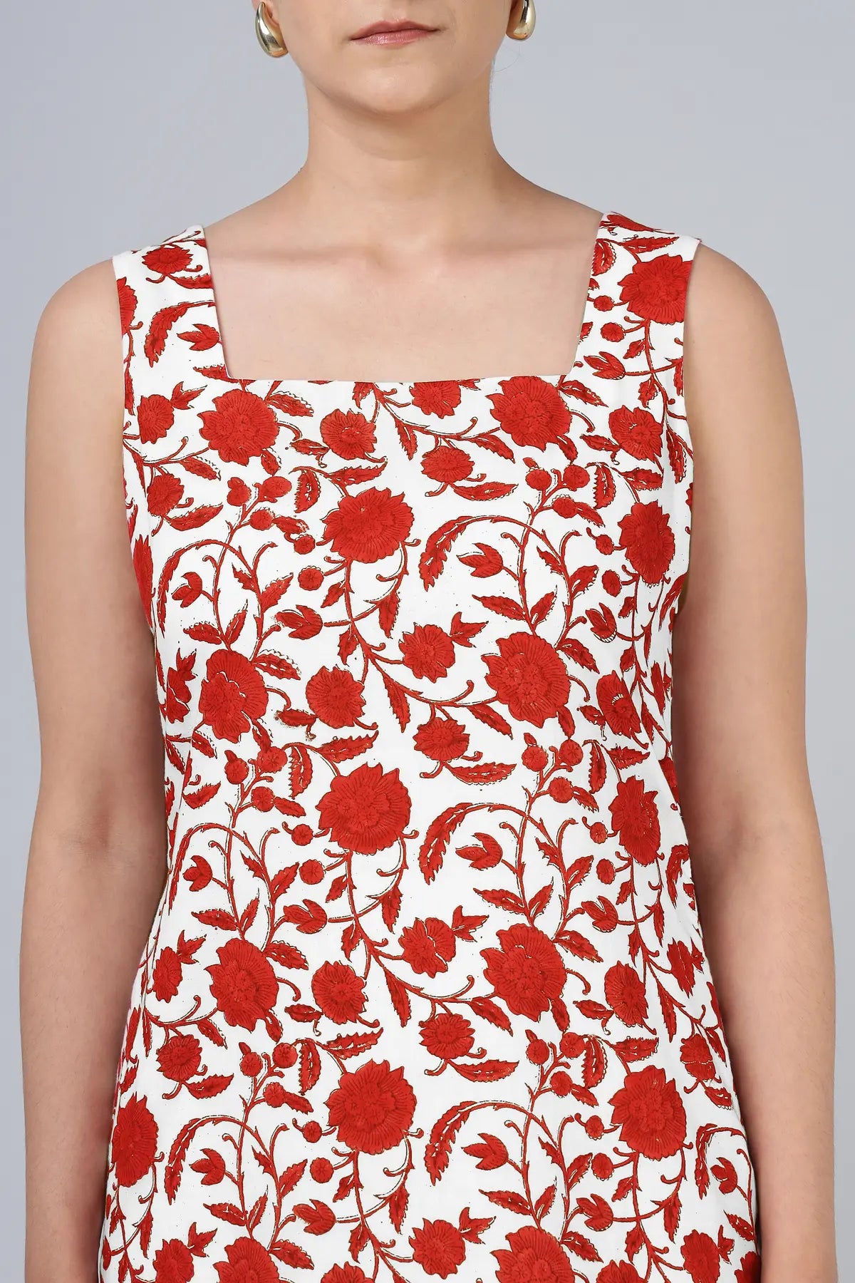 Indri Dress- Red